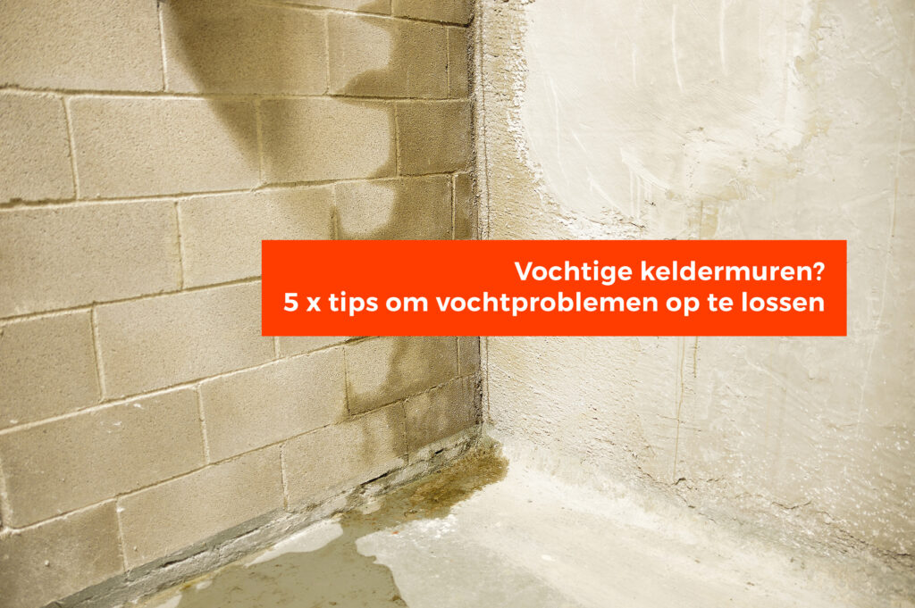 vochtige keldermuren